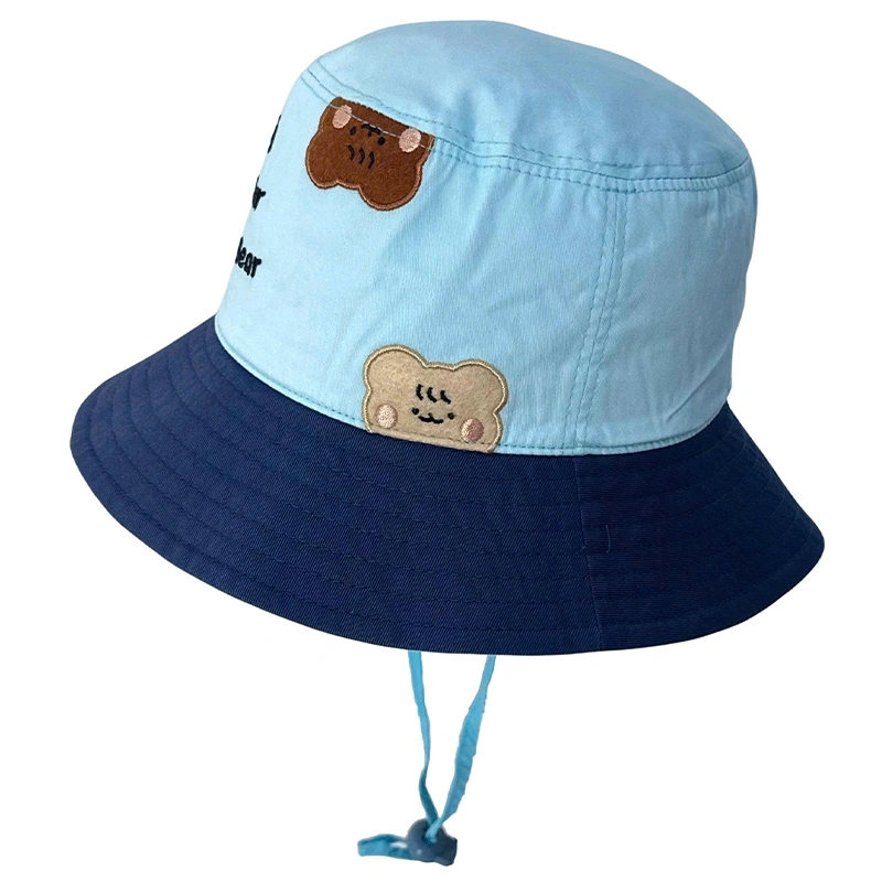 Nón vành cho bé trai Duy Ngọc 6873 My dear Bear màu xanh đen 2