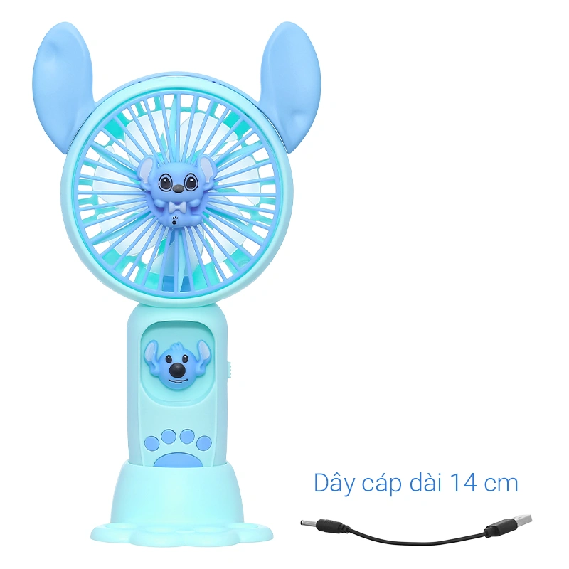 Quạt cầm tay và để bàn có đèn 3L 3LS098-X 9