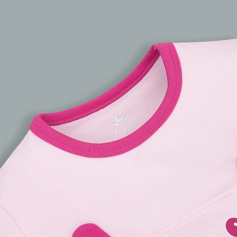 Set váy bé gái Pony Kids in mèo màu hồng 4