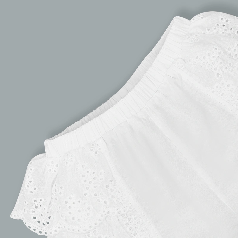 Set váy bé gái Pony Kids cổ bèo màu hồng 11