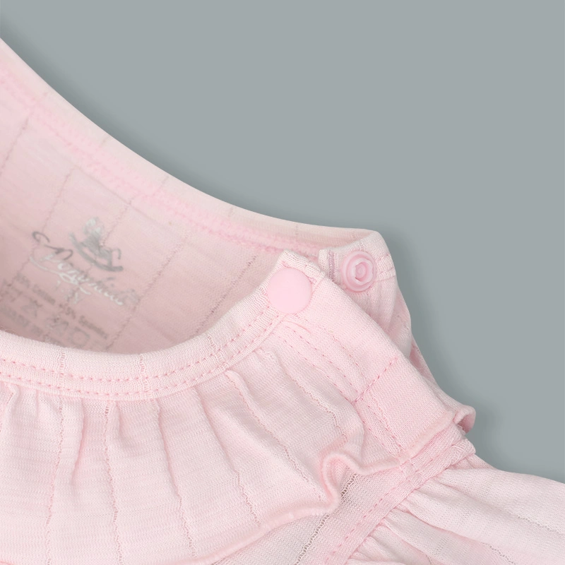 Set váy bé gái Pony Kids cổ bèo màu hồng 6