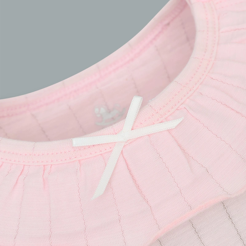 Set váy bé gái Pony Kids cổ bèo màu hồng 8