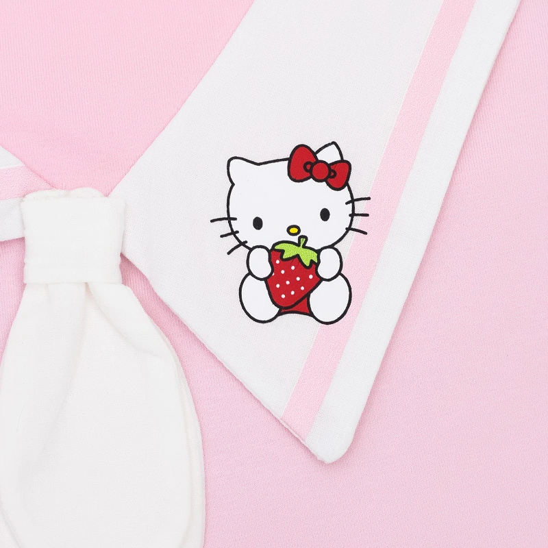 Set váy bé gái Pony Kids cổ hải quân màu hồng 7