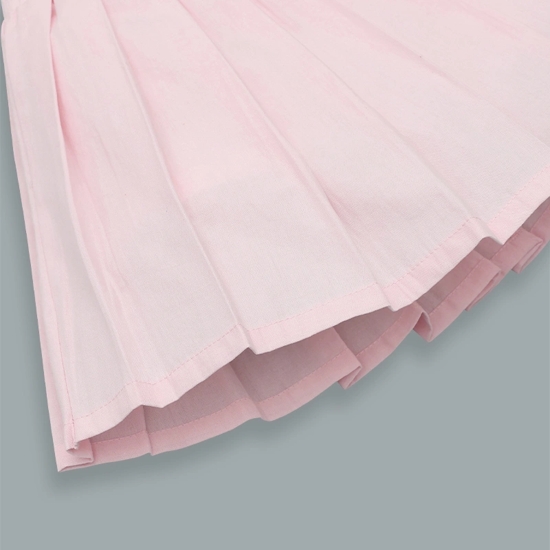 Set váy bé gái Pony Kids cổ hải quân màu hồng 24