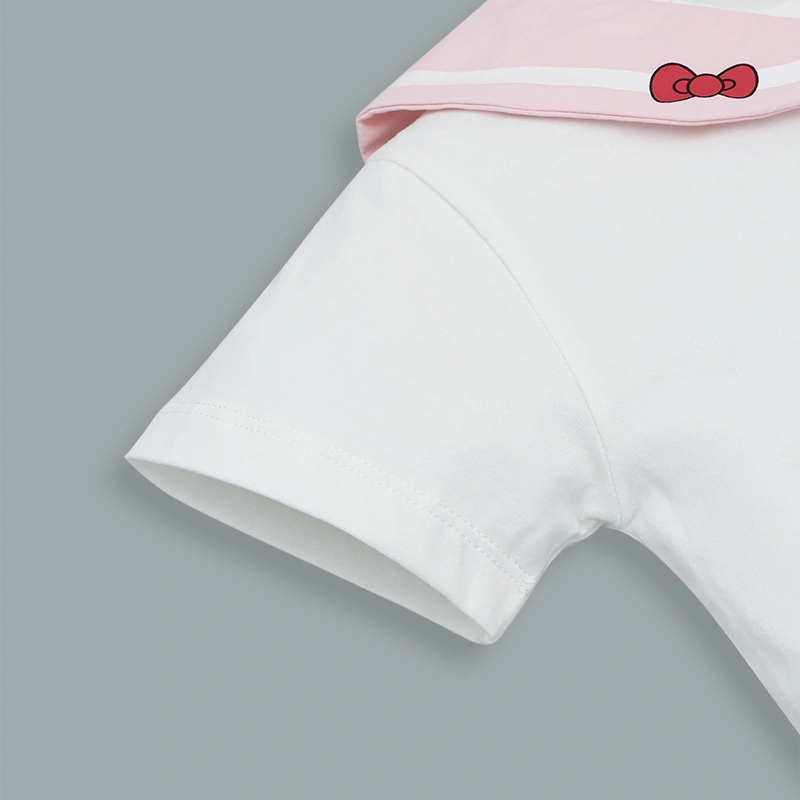 Set váy bé gái Pony Kids cổ hải quân màu hồng 18