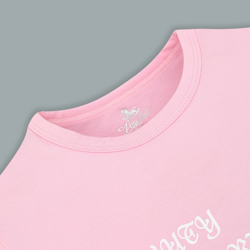 Set váy bé gái Pony Kids xẻ ren màu vàng 16