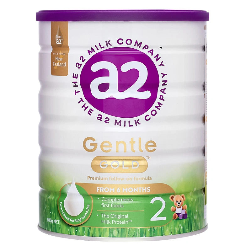 Sữa bột a2 Gentle Gold Premium Follow-on Formula số 2 lon 800g (6 - 12 tháng) 2