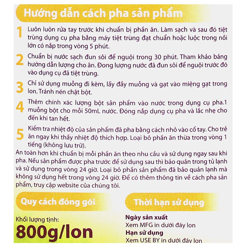 Sữa bột a2 Gentle Gold Premium Infant Formula số 1 lon 800g (0 - 6 tháng) 11