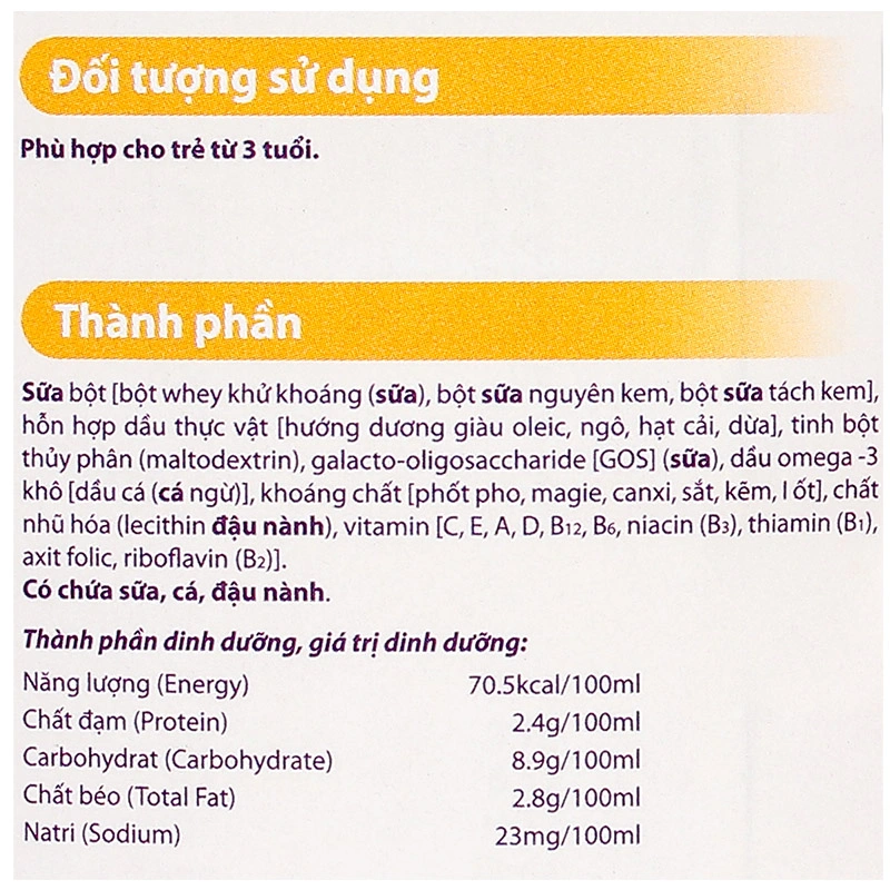 Sữa bột a2 Gentle Gold Premium Junior Milk Drink số 4 lon 800g (từ 3 tuổi) 8