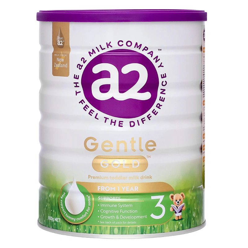 Sữa bột a2 Gentle Gold Premium Toddler Milk Drink số 3 lon 800g (từ 1 tuổi) 2