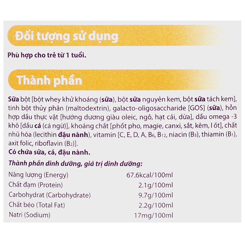 Sữa bột a2 Gentle Gold Premium Toddler Milk Drink số 3 lon 800g (từ 1 tuổi) 8