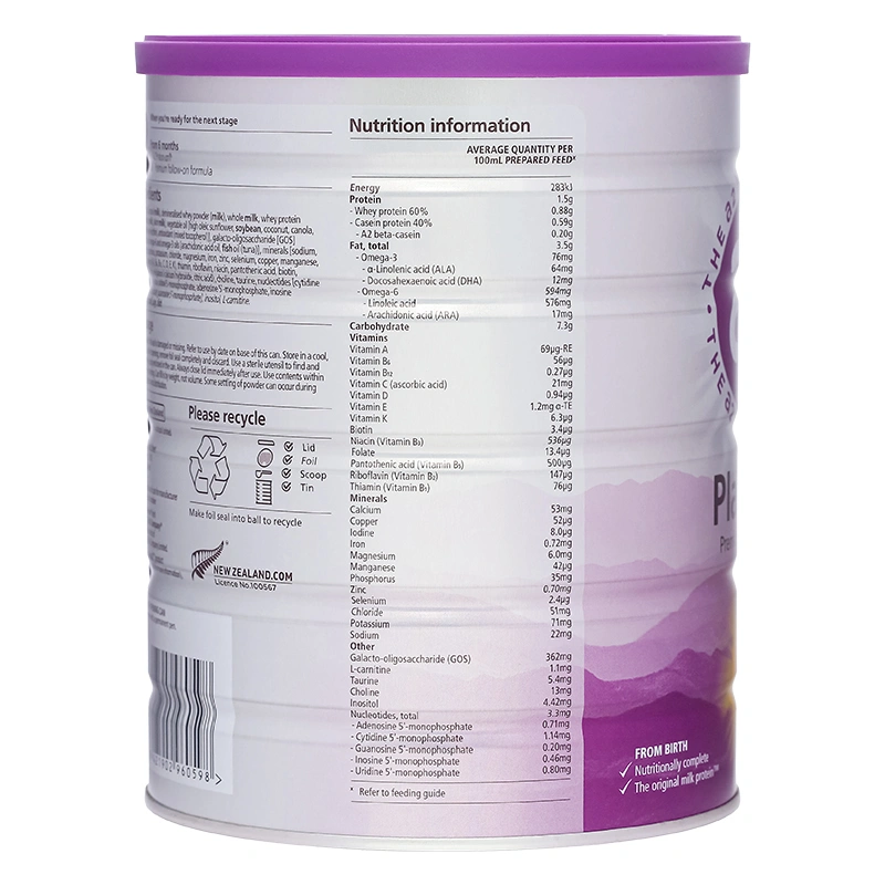 Sữa bột a2 Platinum Premium Infant Formula số 1 lon 900g (0 - 6 tháng) 5