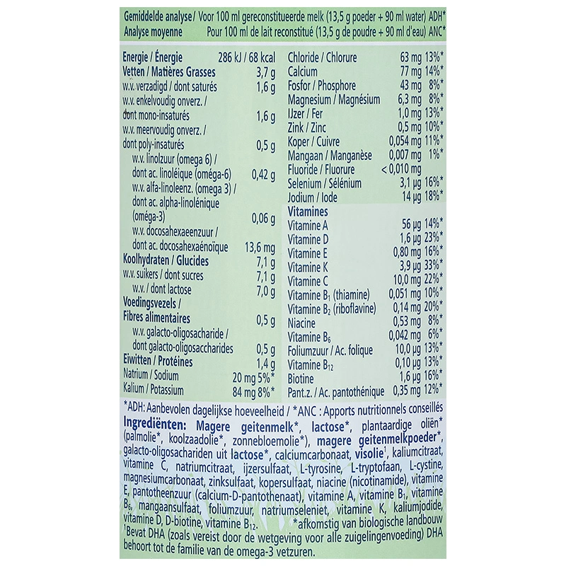 Sữa dê HiPP Organic số 2 400g (từ 6 tháng) 8
