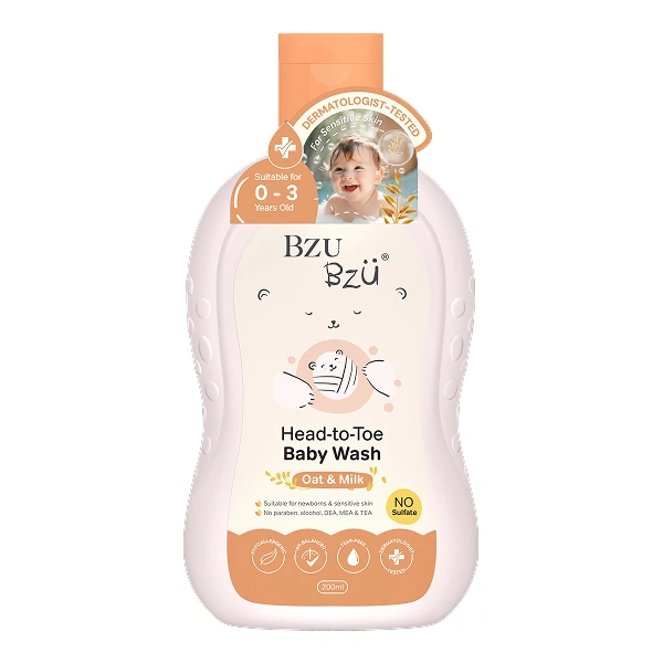 Sữa tắm & gội 2in1 cho bé BZU BZU
