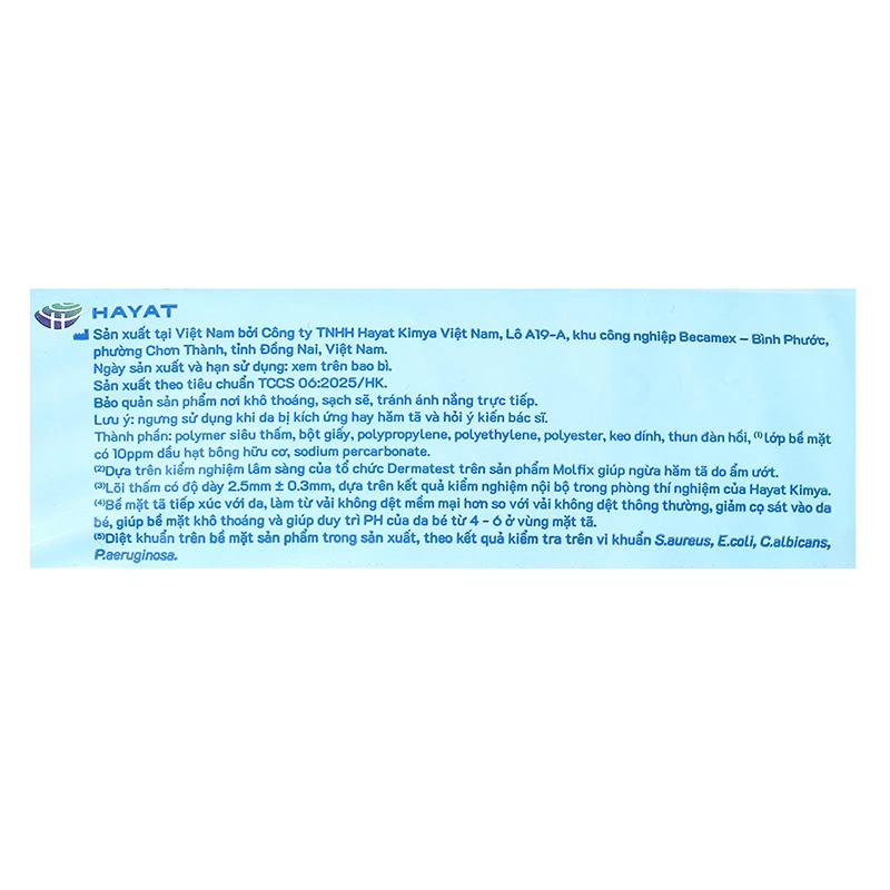 Tã dán Molfix Oxy size M 76 miếng (6 - 11 kg) 13