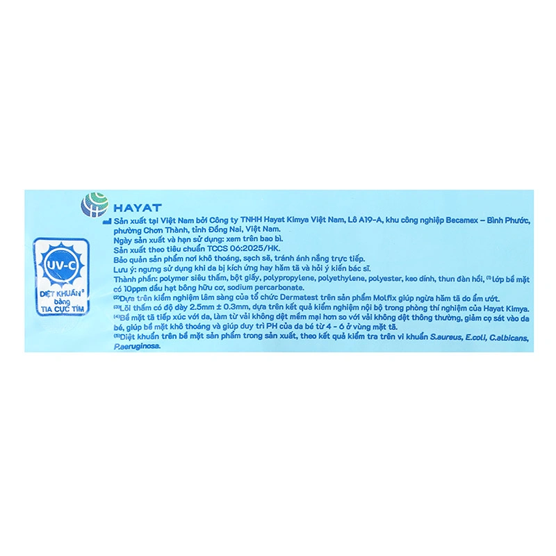 Tã dán Molfix Oxy size M 76 miếng (6 - 11 kg) 26