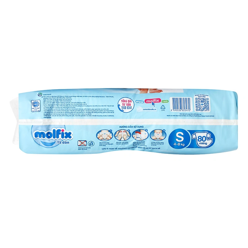 Tã dán Molfix Oxy size M 76 miếng (6 - 11 kg) 31