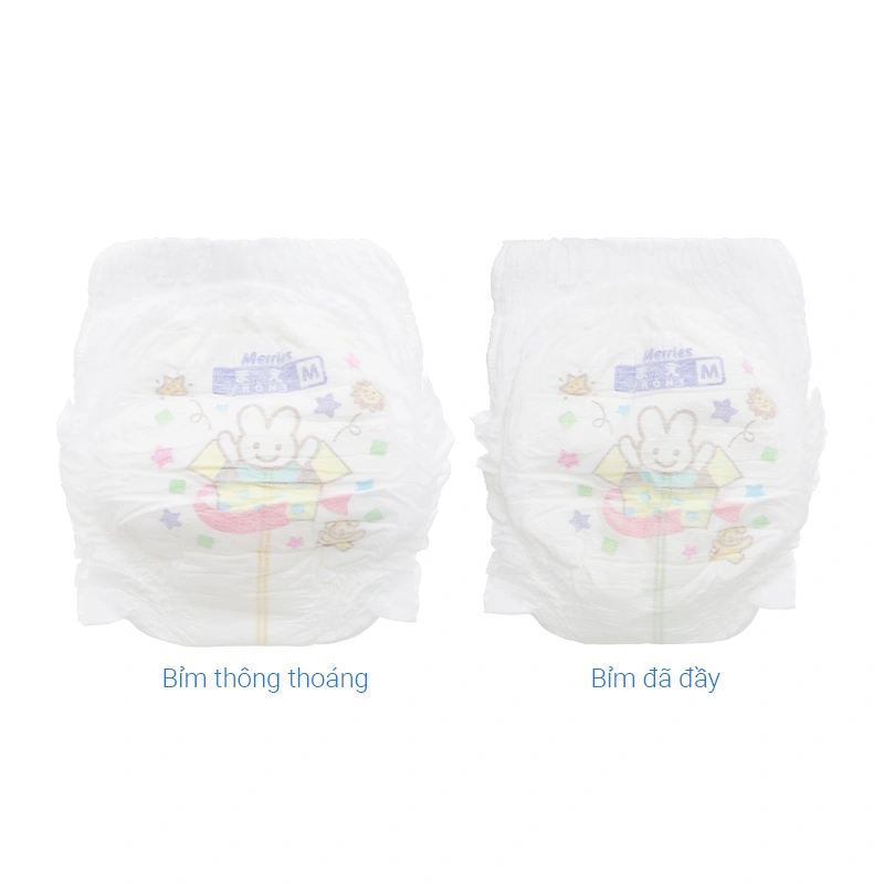Combo 3 tã quần Merries size M 52 miếng/bịch (6 - 11 kg) 13