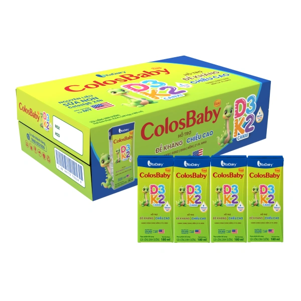 Thùng 48 hộp sữa non pha sẵn ColosBaby Gold D3K2