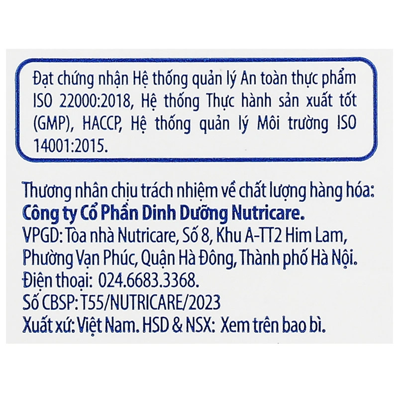 Combo 3 thùng 48 hộp sữa non pha sẵn MetaCare Eco 180 ml (từ 1 tuổi) 40