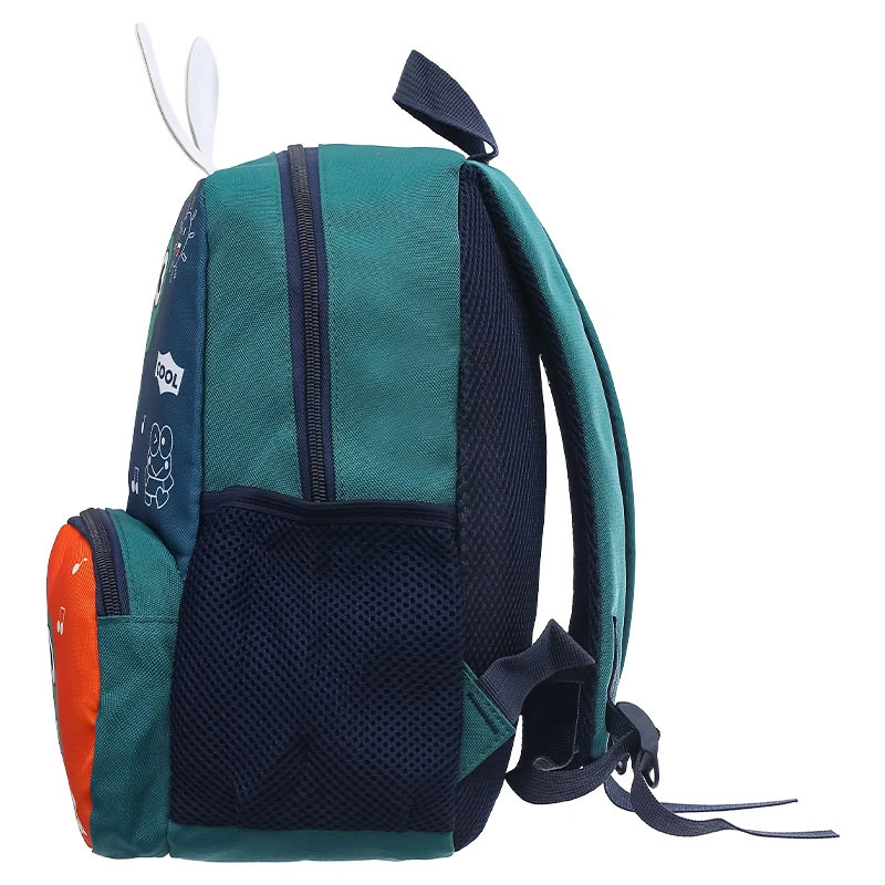 Balo cho bé mẫu giáo 3L ếch 5518XL xanh lá 5