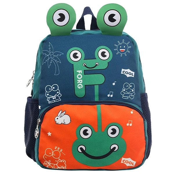 Balo 3L ếch 5518XL - 2 ngăn, màu xanh lá