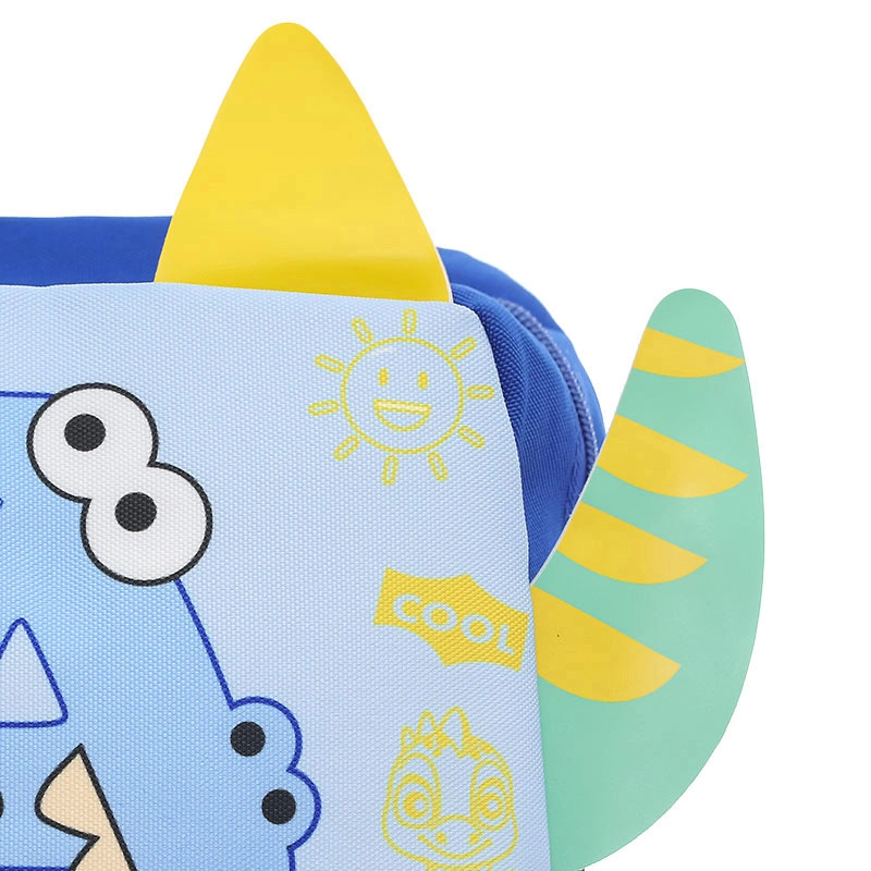 Balo cho bé mẫu giáo 3L khủng long 5518XD xanh dương 10