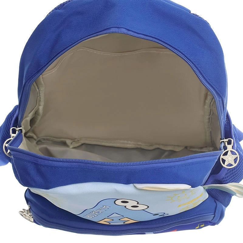 Balo cho bé mẫu giáo 3L khủng long 5518XD xanh dương 11