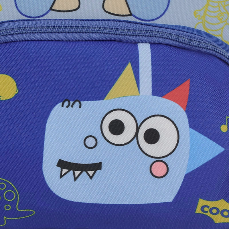 Balo cho bé mẫu giáo 3L khủng long 5518XD xanh dương 8