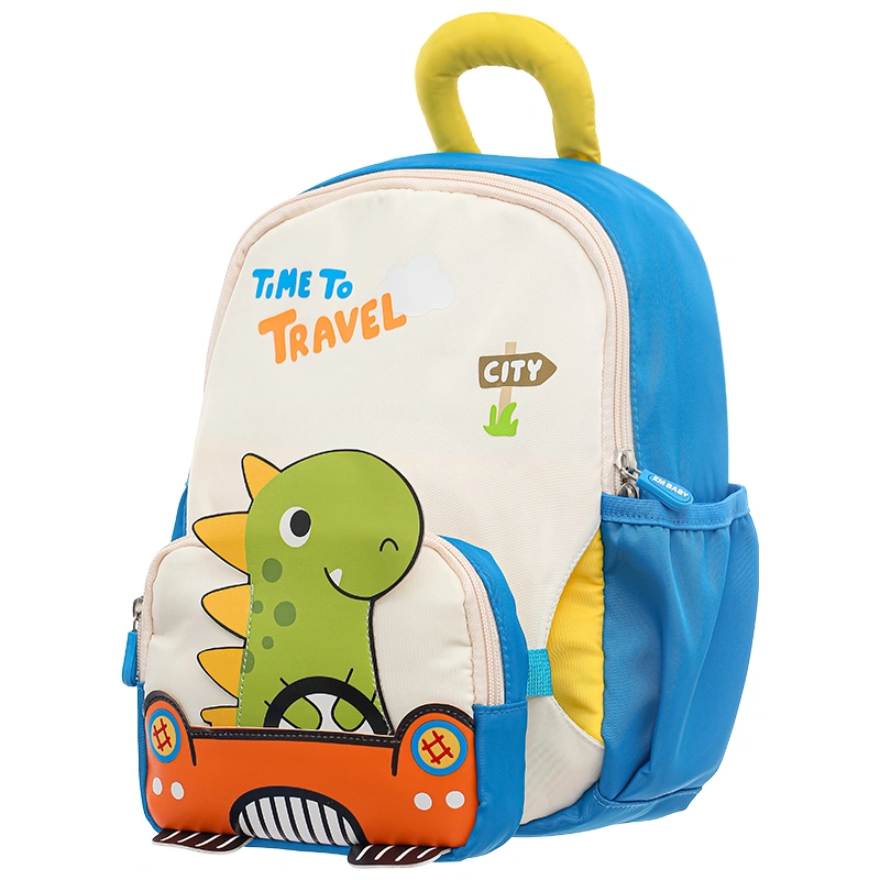 Balo cho bé mẫu giáo 3L khủng long 5510X xanh 3