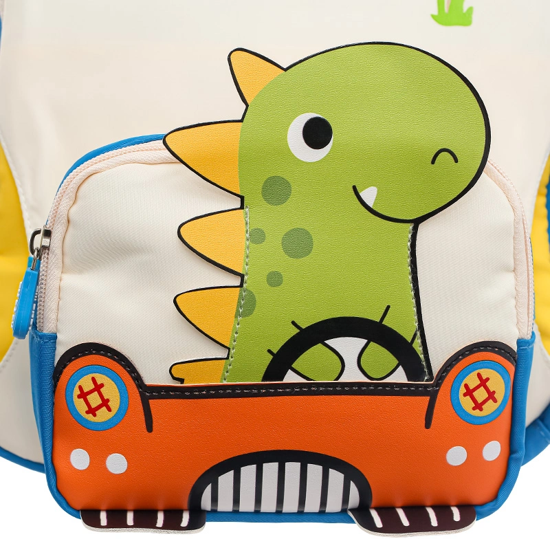 Balo cho bé mẫu giáo 3L khủng long 5510X xanh 10