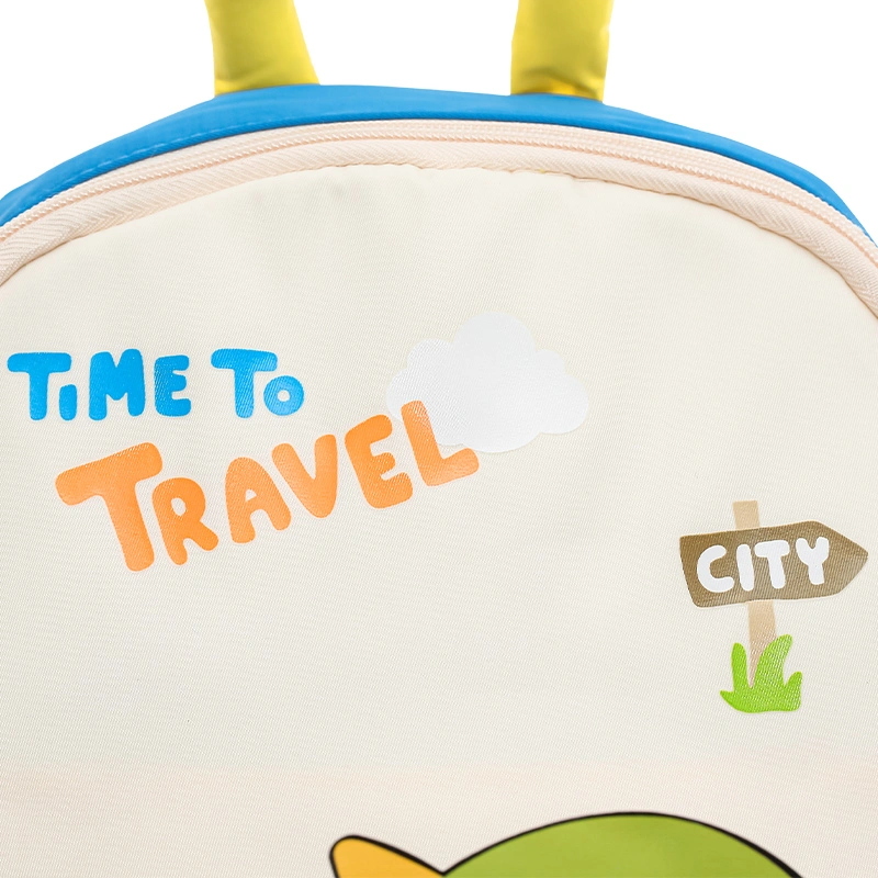 Balo cho bé mẫu giáo 3L khủng long 5510X xanh 11