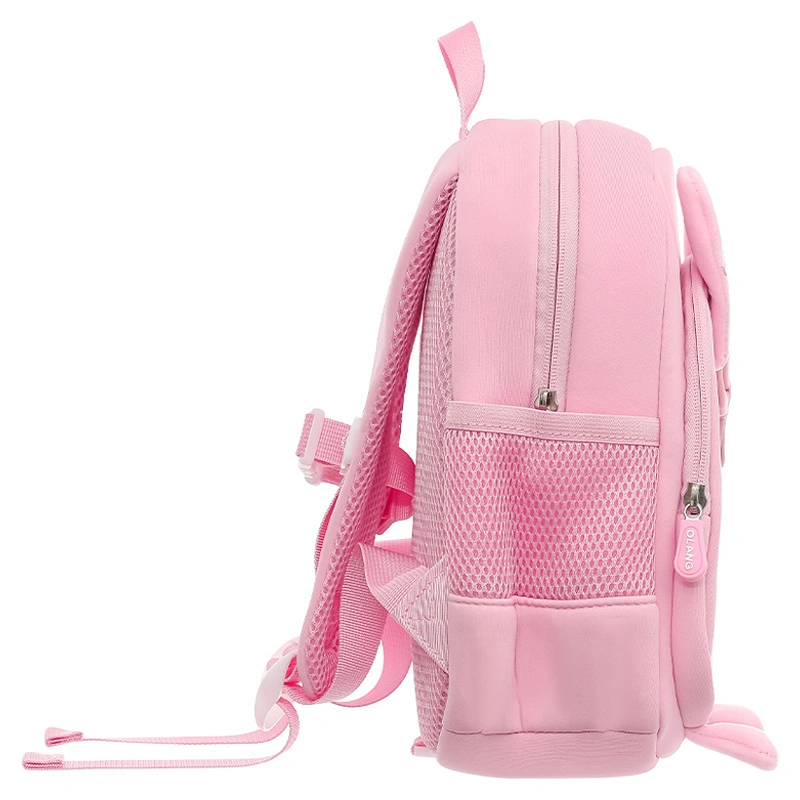 Balo cho bé mẫu giáo 3L thỏ nơ hồng 5511H hồng 4