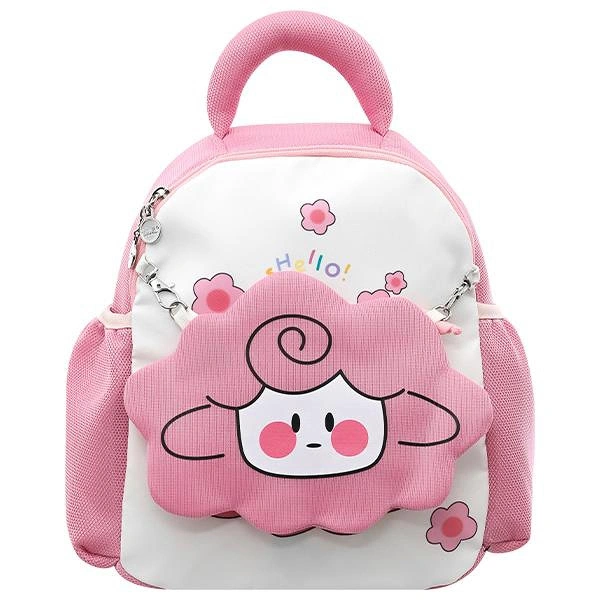 Balo Tbwin PANNA8 E2546 - 2 ngăn, màu hồng