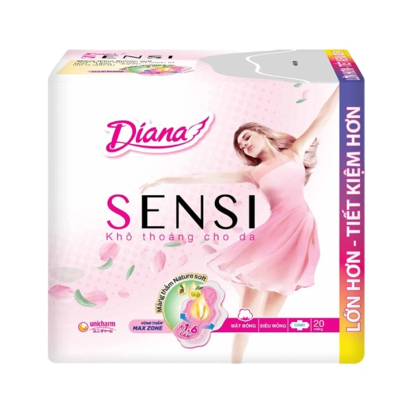 Băng vệ sinh ban ngày Diana Sensi