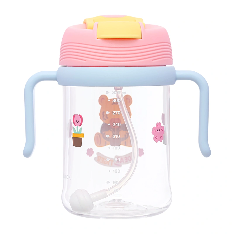 Bình tập uống Lock&Lock ABF852PIK 420 ml - Màu hồng (từ 6 tháng) 3