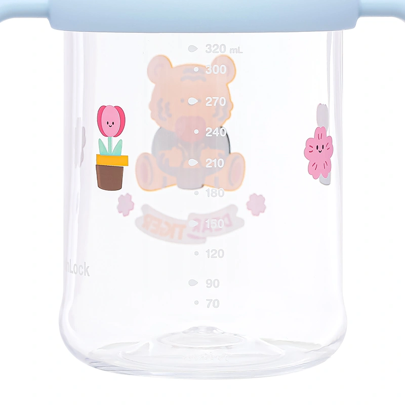 Bình tập uống Lock&Lock ABF852PIK 420 ml - Màu hồng (từ 6 tháng) 4