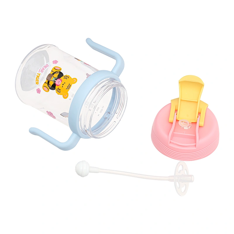 Bình tập uống Lock&Lock ABF852PIK 420 ml - Màu hồng (từ 6 tháng) 8