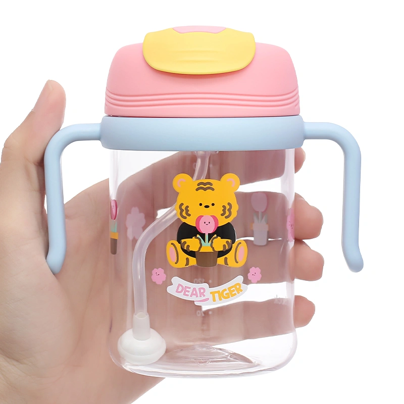 Bình tập uống Lock&Lock ABF852PIK 420 ml - Màu hồng (từ 6 tháng) 9