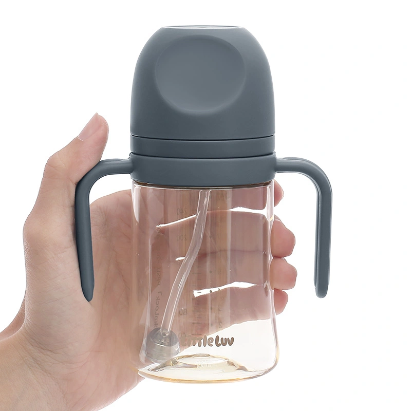 Bình tập uống PPSU Lock&Lock Little Luv Straw Cup HAP915PIK 350ml - Màu hồng (từ 6 tháng) 18