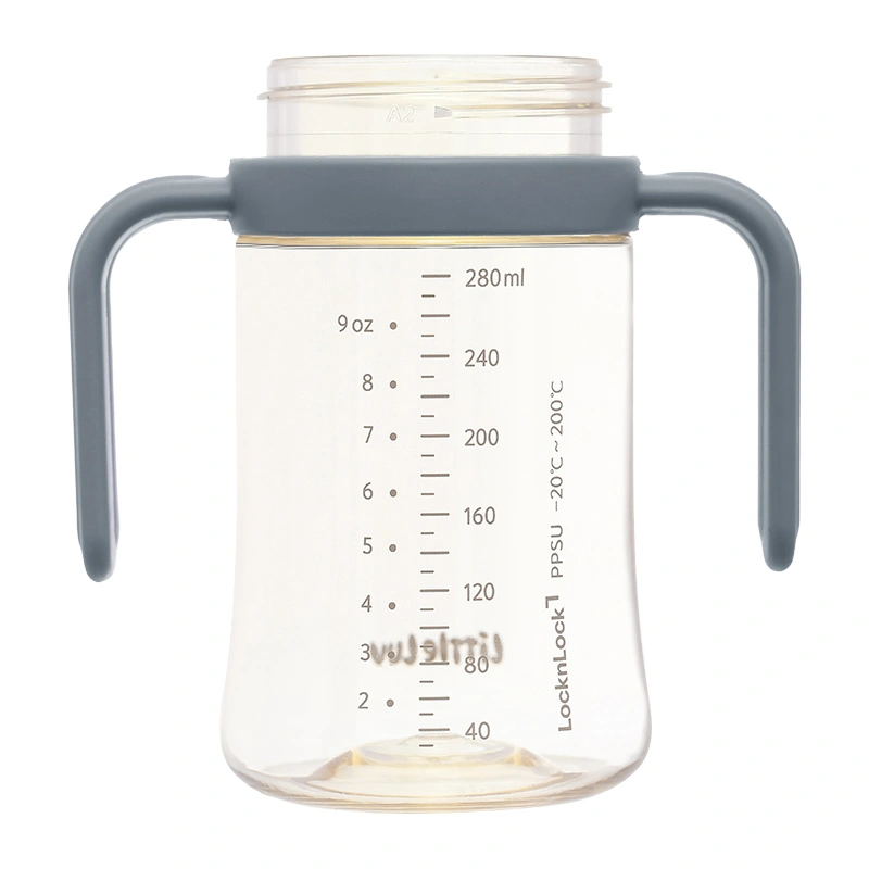 Bình tập uống PPSU Lock&Lock Little Luv Straw Cup HAP915PIK 350ml - Màu hồng (từ 6 tháng) 14