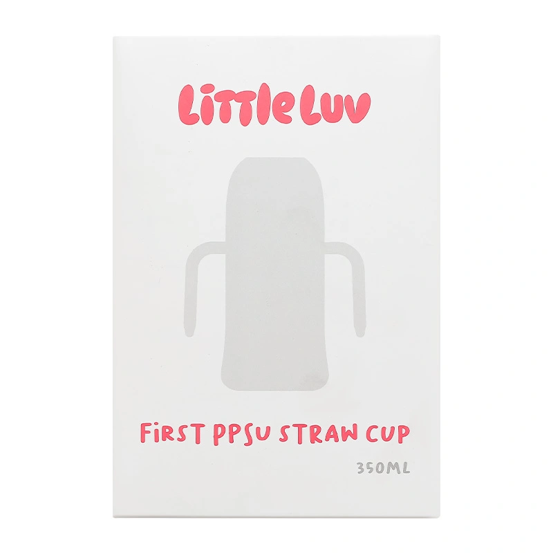 Bình tập uống PPSU Lock&Lock Little Luv Straw Cup HAP915PIK 350ml - Màu hồng (từ 6 tháng) 2