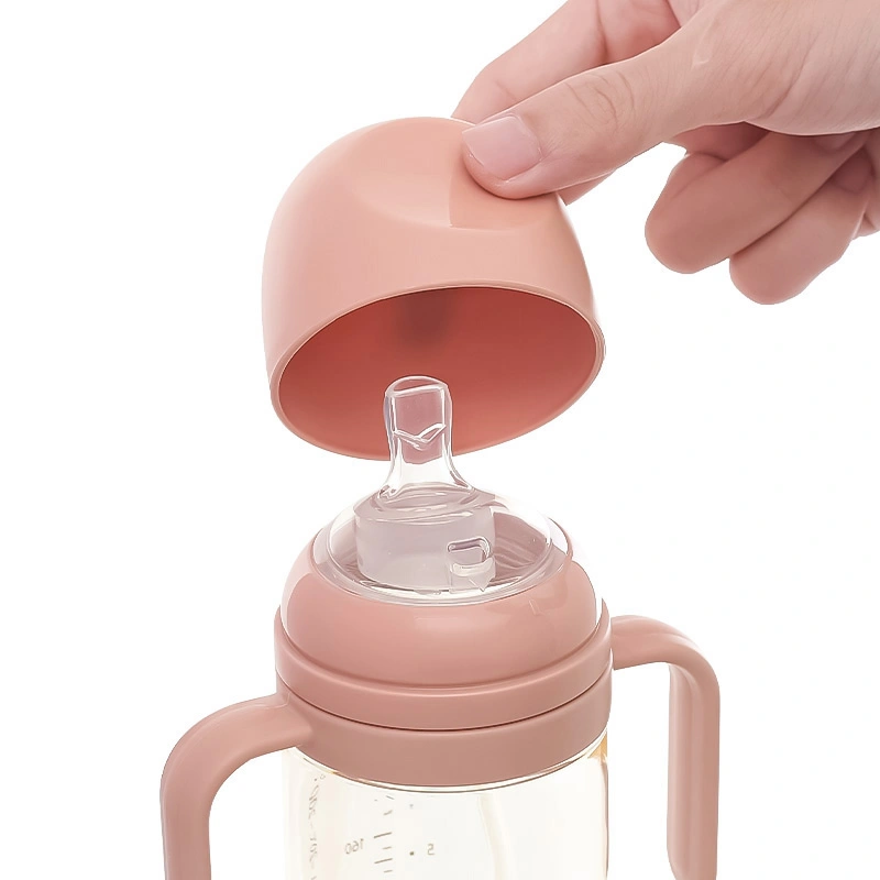 Bình tập uống PPSU Lock&Lock Little Luv Straw Cup HAP915PIK 350ml - Màu hồng (từ 6 tháng) 6