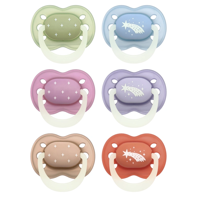 Bộ 2 ti ngậm Tommee Tippee Night Glow (6 - 18 tháng) - Màu ngẫu nhiên 14