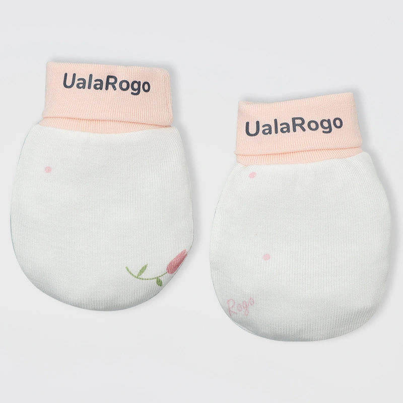 Bộ bao tay, bao chân Lyly Ualarogo UR902 màu hồng (0 - 3 tháng) 2