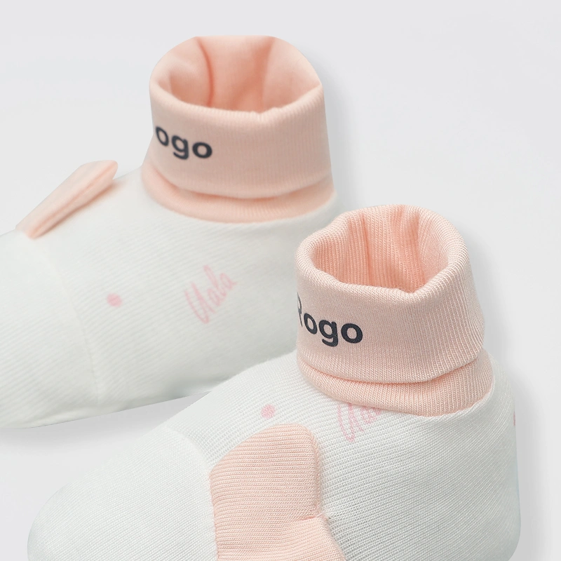 Bộ bao tay, bao chân Lyly Ualarogo UR902 màu hồng (0 - 3 tháng) 7