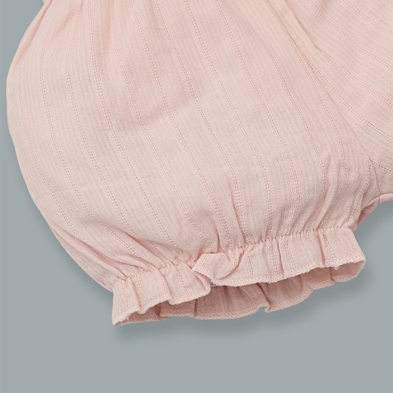 Bộ sát nách bé gái Ualarogo UR3851 màu nâu 23