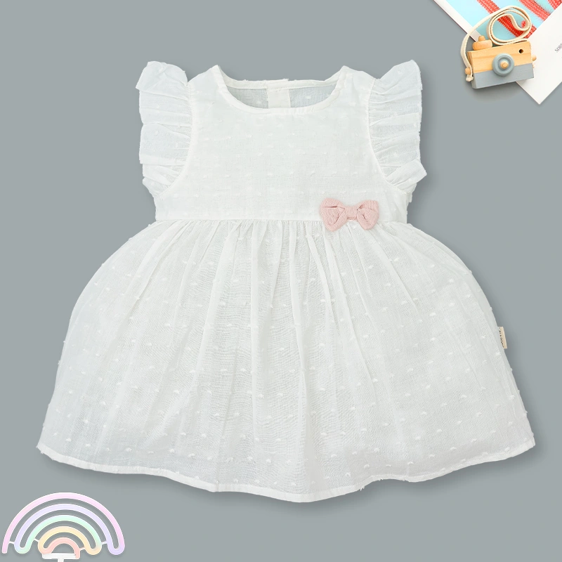 Bộ sát nách bé gái Ualarogo UR3851 màu nâu 14