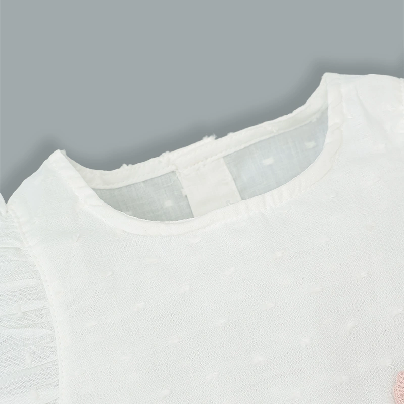 Bộ sát nách bé gái Ualarogo UR3851 màu nâu 16