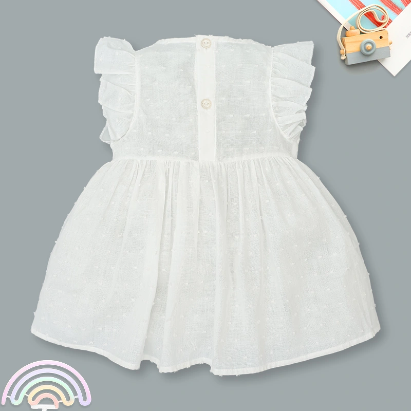 Bộ sát nách bé gái Ualarogo UR3851 màu nâu 3